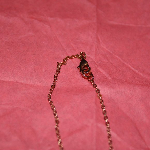 Ribbon Pendant Created With Swaroski Crystals - Picture 3 of 8